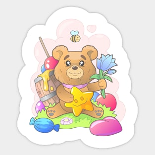 cute bear Sticker